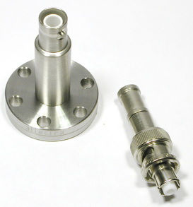 High Vacuum Single Pin Electrical Ceramic Feedthrough